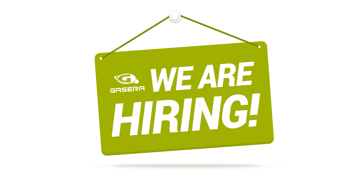 Gasera - we are hiring